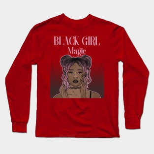 black girl magic Long Sleeve T-Shirt